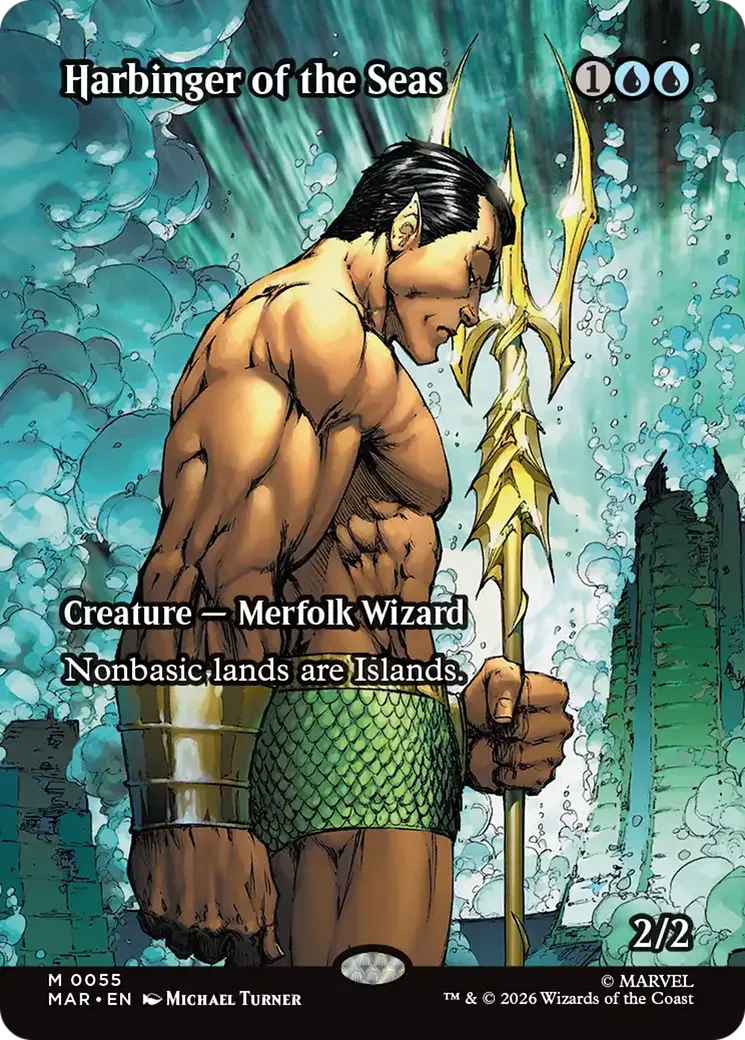 Harbinger of the Seas — Marvel Universe — Magic: The Gathering