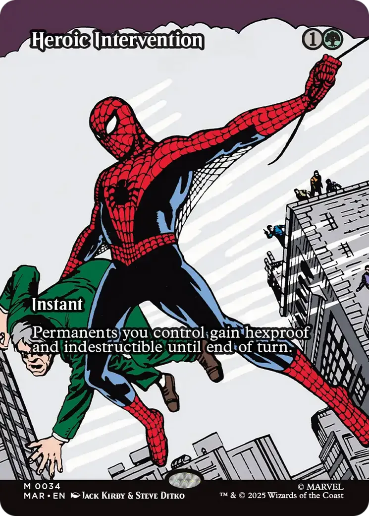 Heroic Intervention — Marvel Universe — Magic: The Gathering