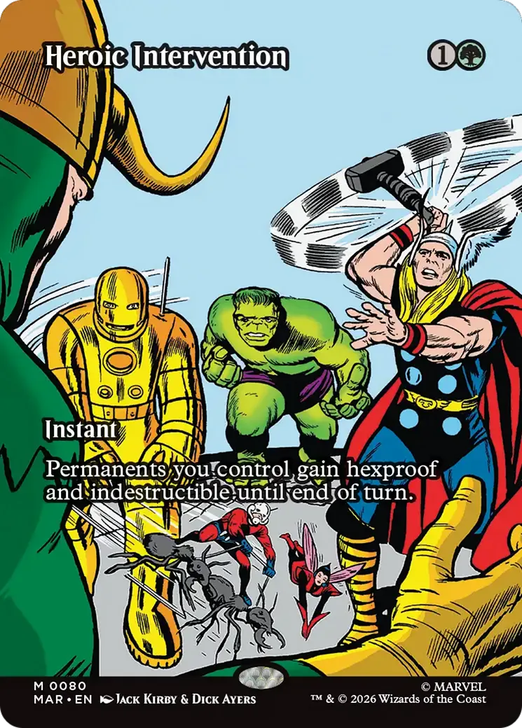 Heroic Intervention — Marvel Universe — Magic: The Gathering