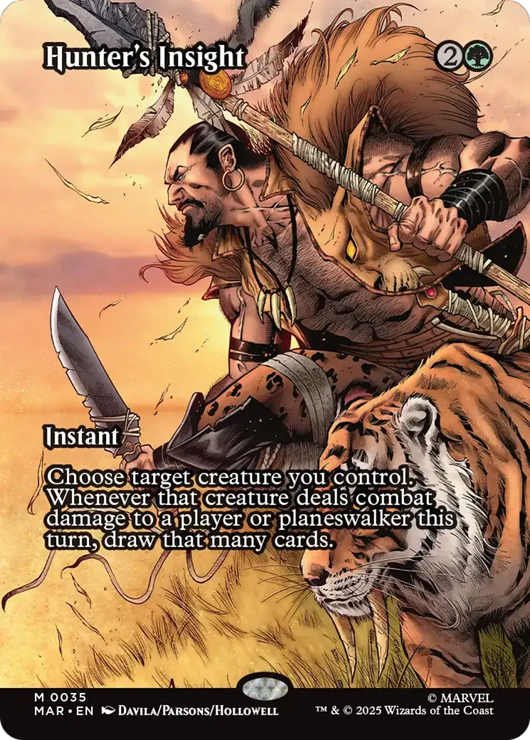 Perspicacité du chasseur — Marvel Universe — Magic: The Gathering