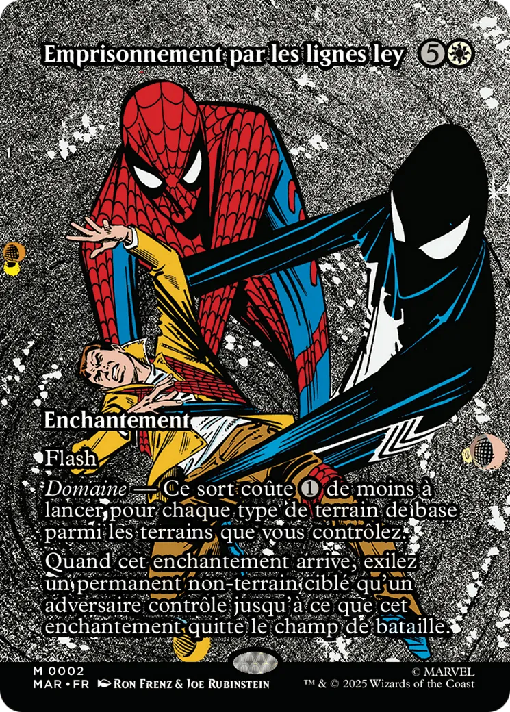 Emprisonnement par les lignes ley — Marvel Universe — Magic: The Gathering