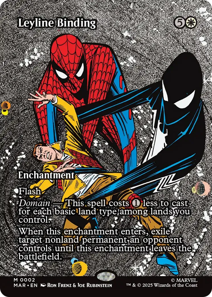 Leyline Binding — Marvel Universe — Magic: The Gathering