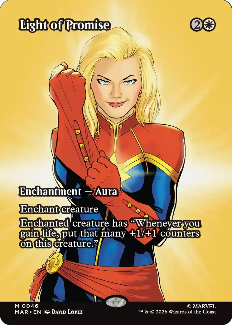 Light of Promise — Marvel Universe — Magic: The Gathering