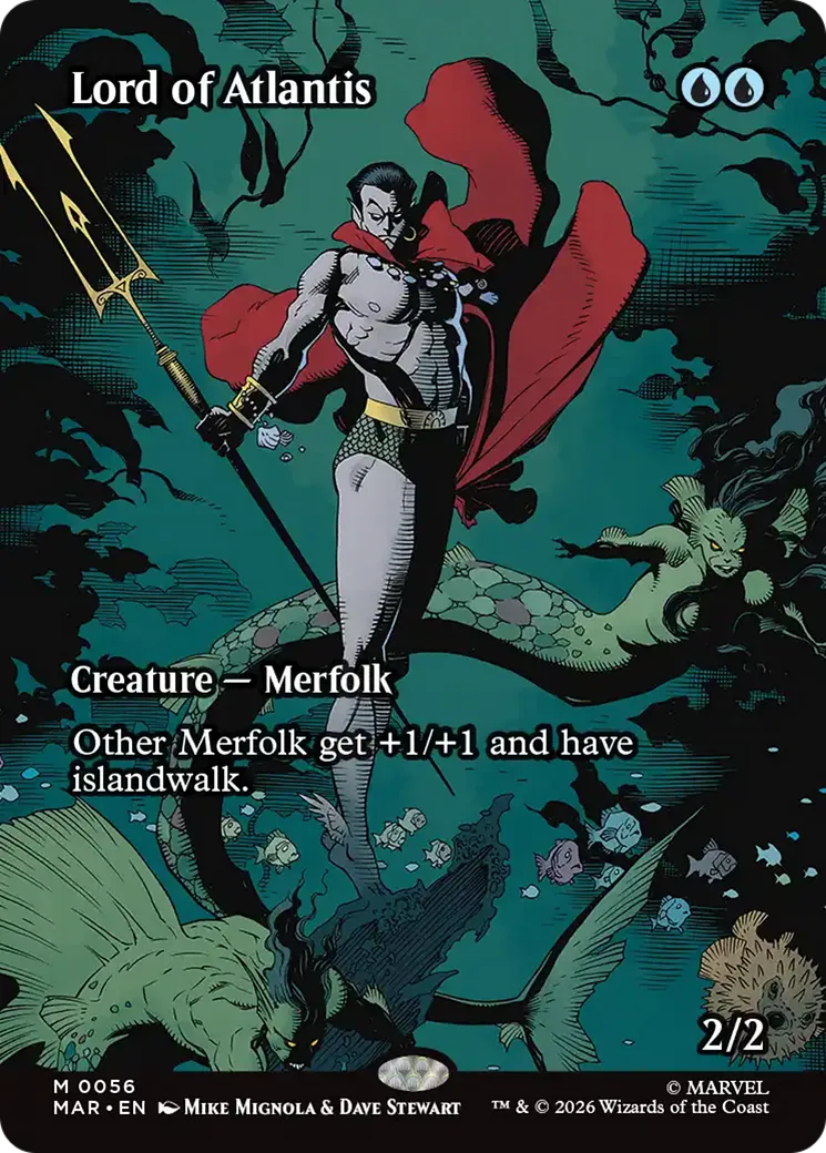 Lord of Atlantis — Marvel Universe — Magic: The Gathering