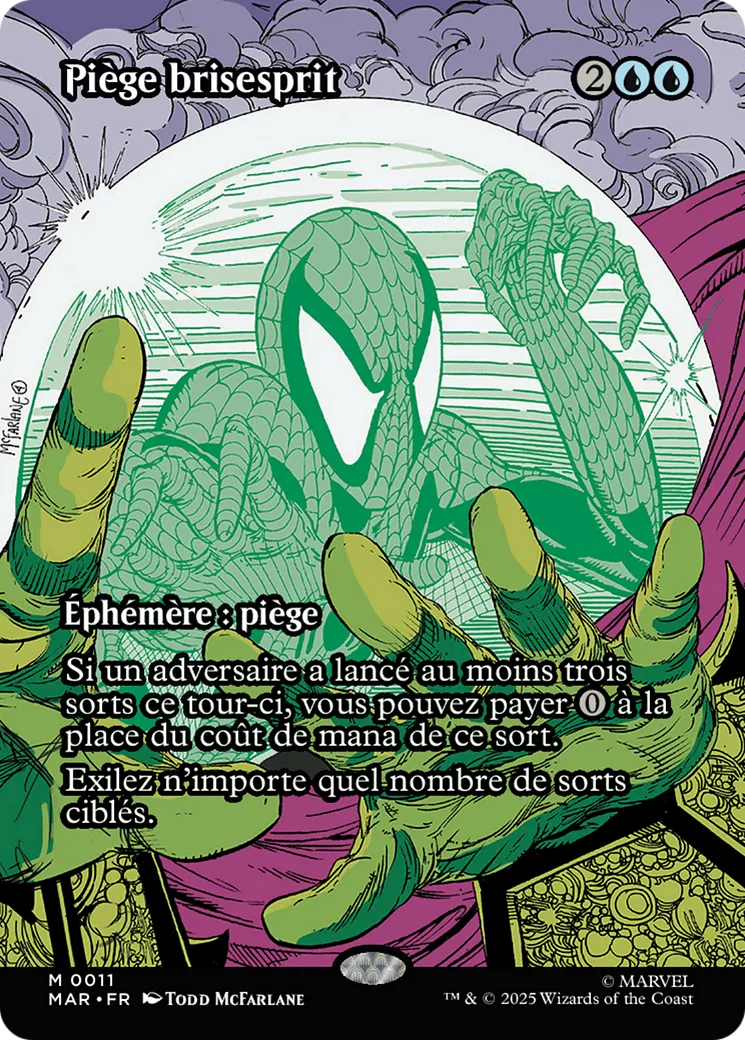 Piège brisesprit — Marvel Universe — Magic: The Gathering