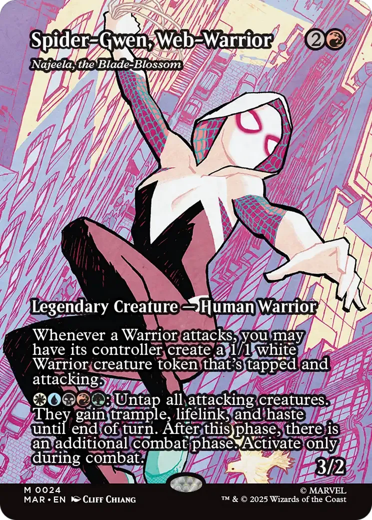 Najeela, the Blade-Blossom — Marvel Universe — Magic: The Gathering