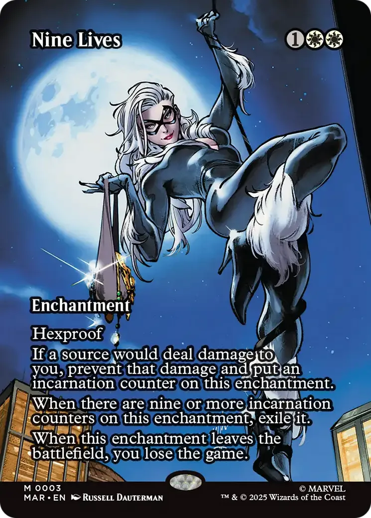 Nine Lives — Marvel Universe — Magic: The Gathering