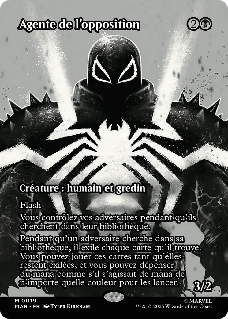 Agente de l'opposition — Marvel Universe — Magic: The Gathering