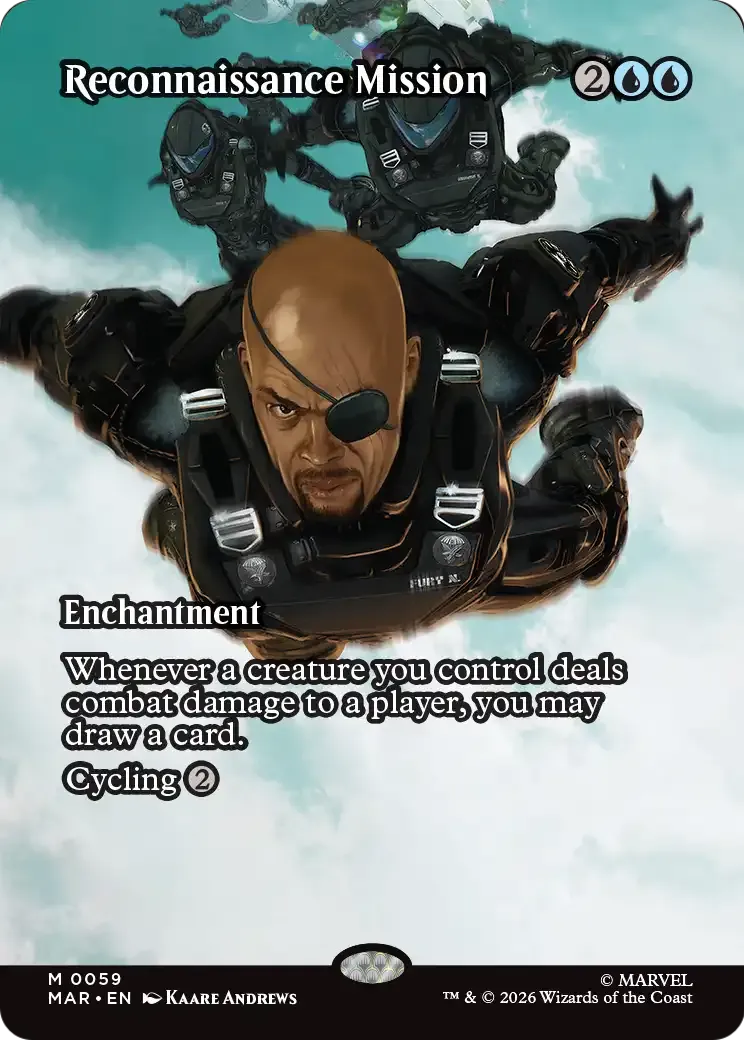 Reconnaissance Mission — Marvel Universe — Magic: The Gathering