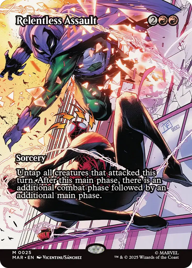 Relentless Assault — Marvel Universe — Magic: The Gathering