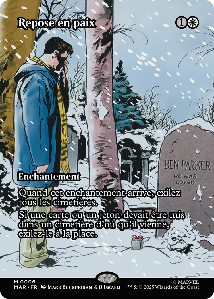 Repose en paix — Marvel Universe — Magic: The Gathering