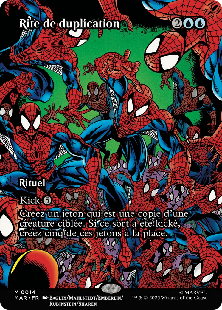Rite de duplication — Marvel Universe — Magic: The Gathering