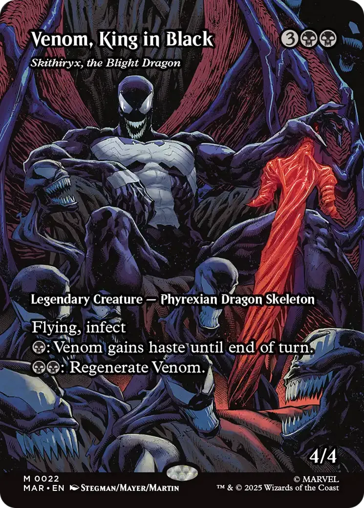Skithiryx, the Blight Dragon — Marvel Universe — Magic: The Gathering