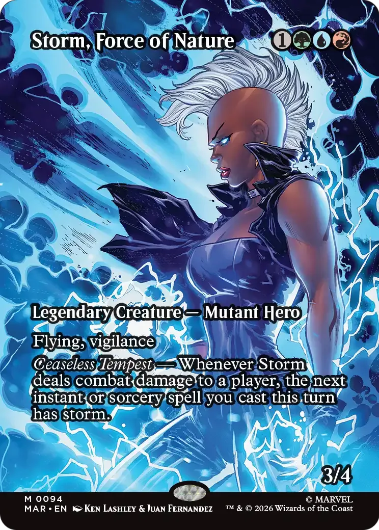 Storm, Force of Nature — Marvel Universe — Magic: The Gathering