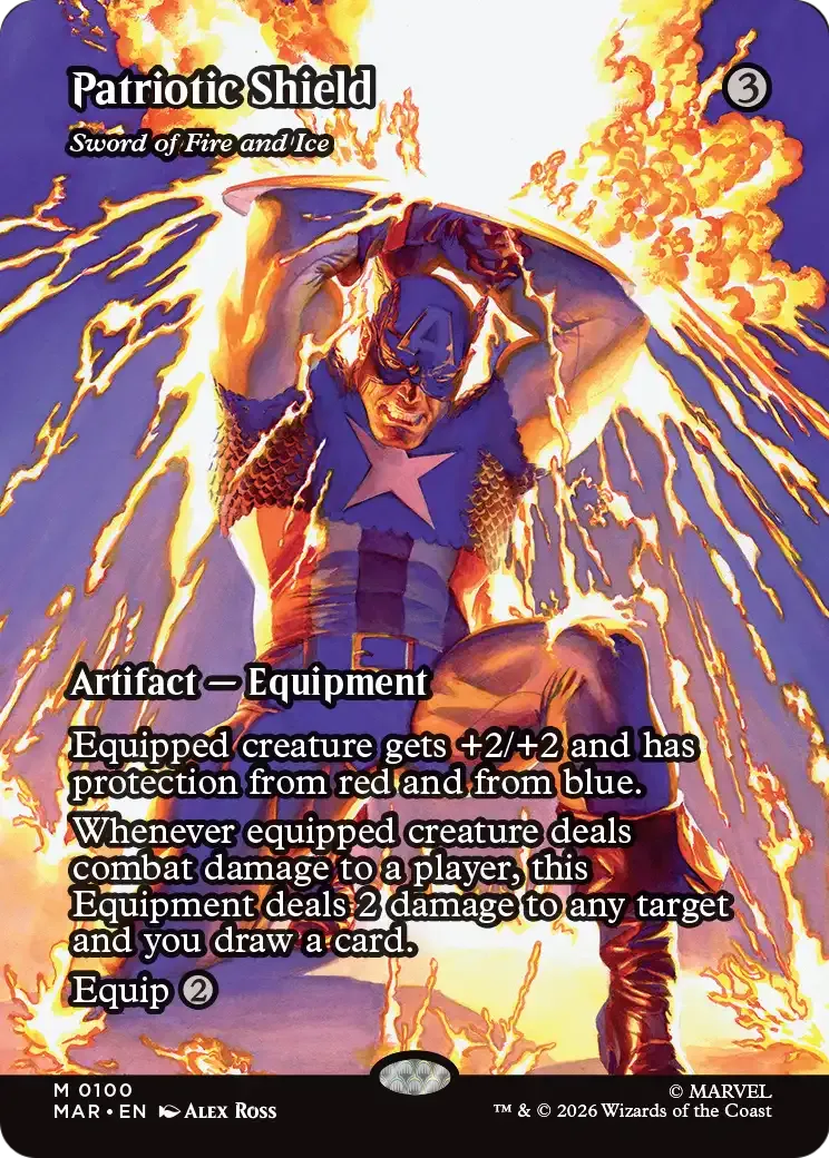 Sword of Fire and Ice from Marvel Universe - Magic: The Gathering