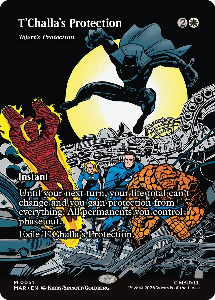 Protection de Téfeiri — Marvel Universe — Magic: The Gathering