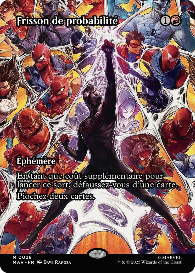 Frisson de probabilité — Marvel Universe — Magic: The Gathering