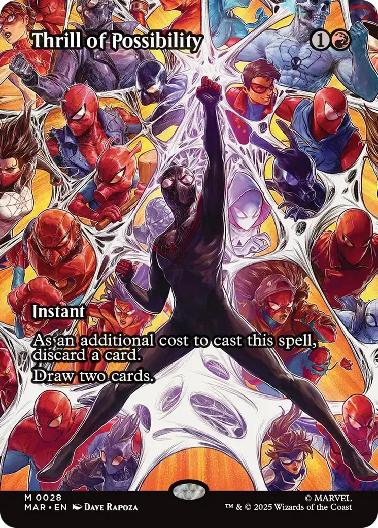 Thrill of Possibility — Marvel Universe — Magic: The Gathering