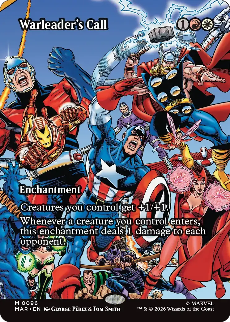 Warleader's Call — Marvel Universe — Magic: The Gathering