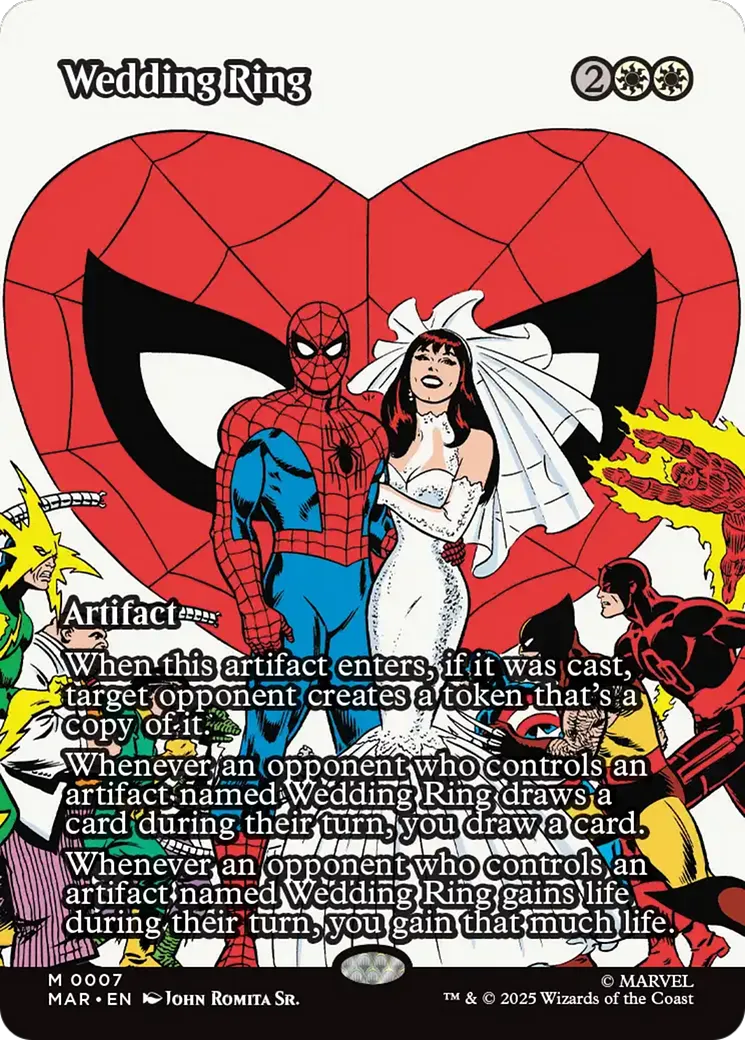 Wedding Ring — Marvel Universe — Magic: The Gathering