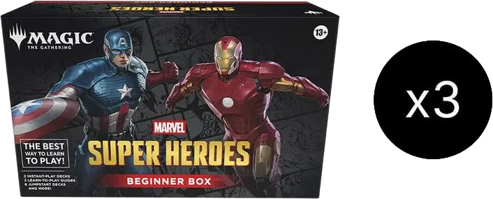 Case de Beginner Boxes Marvel Super Heroes — Marvel Super Heroes — Magic: The Gathering