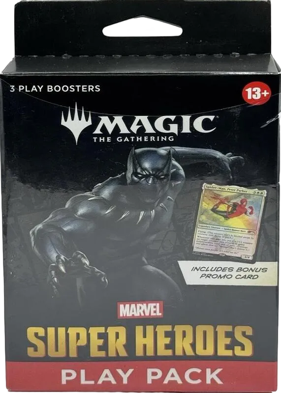 Play Pack Marvel Super Heroes — Marvel Super Heroes — Magic: The Gathering