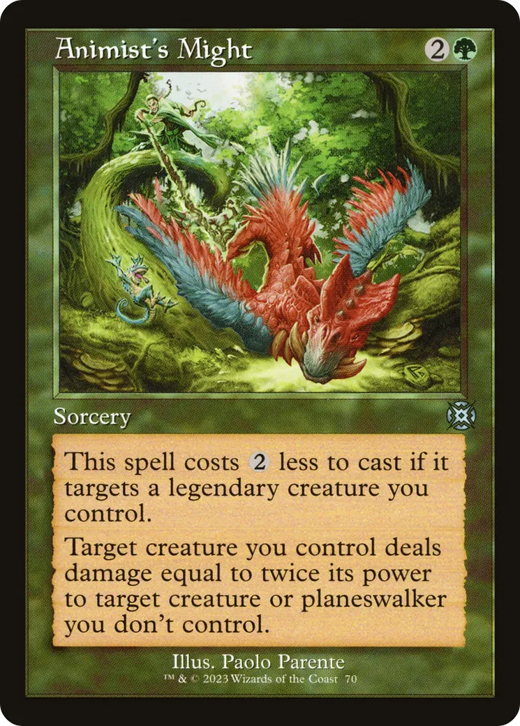 Puissance de l'animiste — March of the Machine: The Aftermath — Magic: The Gathering
