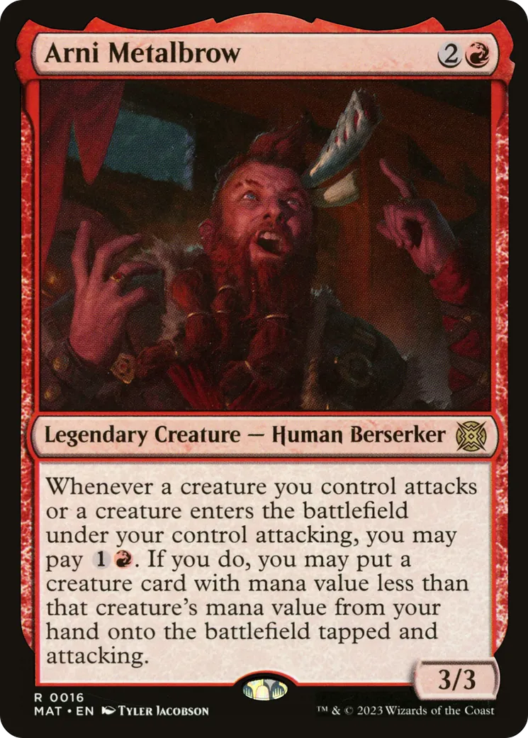 Arni Metalbrow — March of the Machine: The Aftermath — Magic: The Gathering