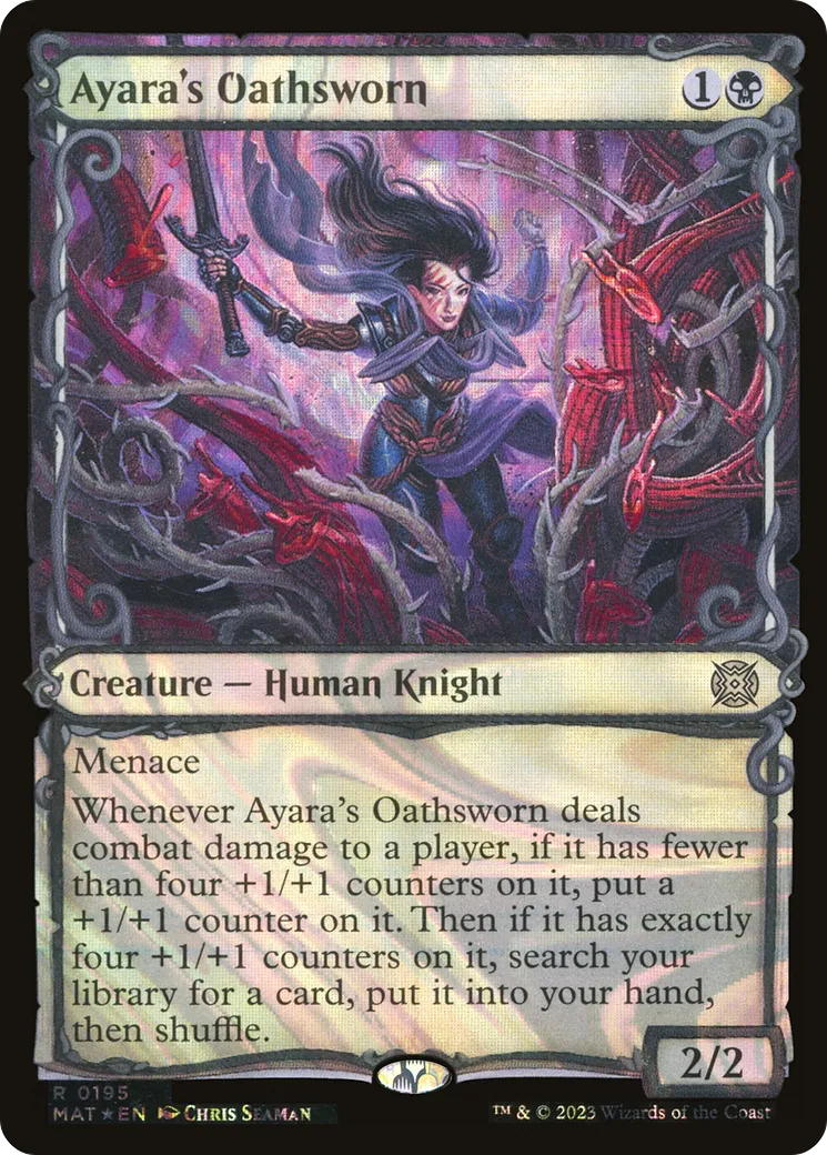 Ayara's Oathsworn — March of the Machine: The Aftermath — Magic: The Gathering