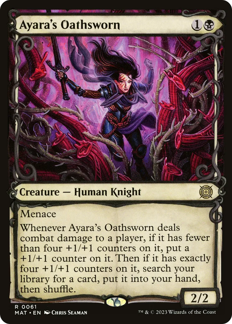 Ayara's Oathsworn — March of the Machine: The Aftermath — Magic: The Gathering