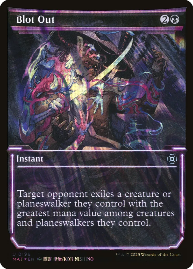 Blot Out — March of the Machine: The Aftermath — Magic: The Gathering