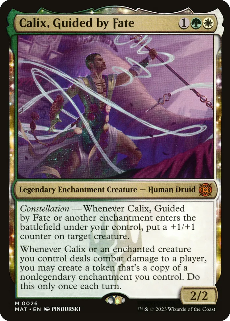 Calix, Guided by Fate — March of the Machine: The Aftermath — Magic: The Gathering