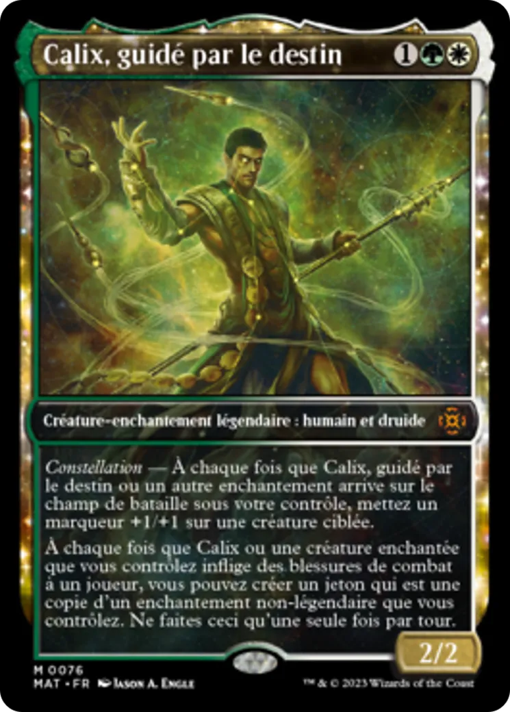 Calix, guidé par le destin — March of the Machine: The Aftermath — Magic: The Gathering