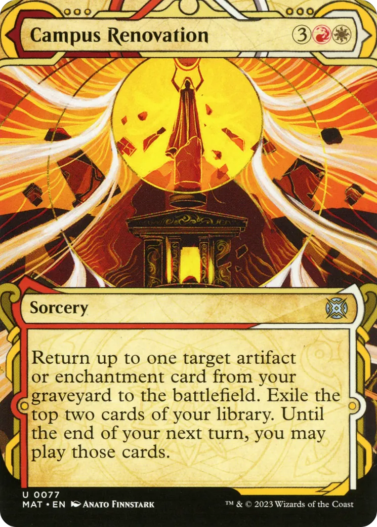Campus Renovation — March of the Machine: The Aftermath — Magic: The Gathering