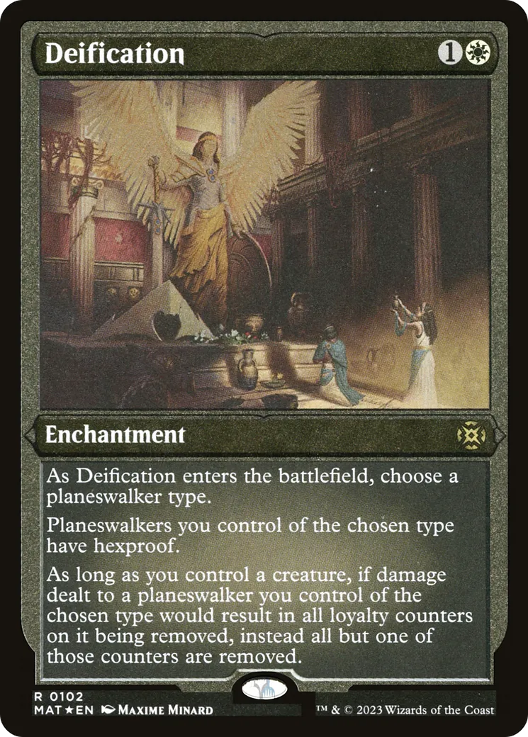 Déification — March of the Machine: The Aftermath — Magic: The Gathering