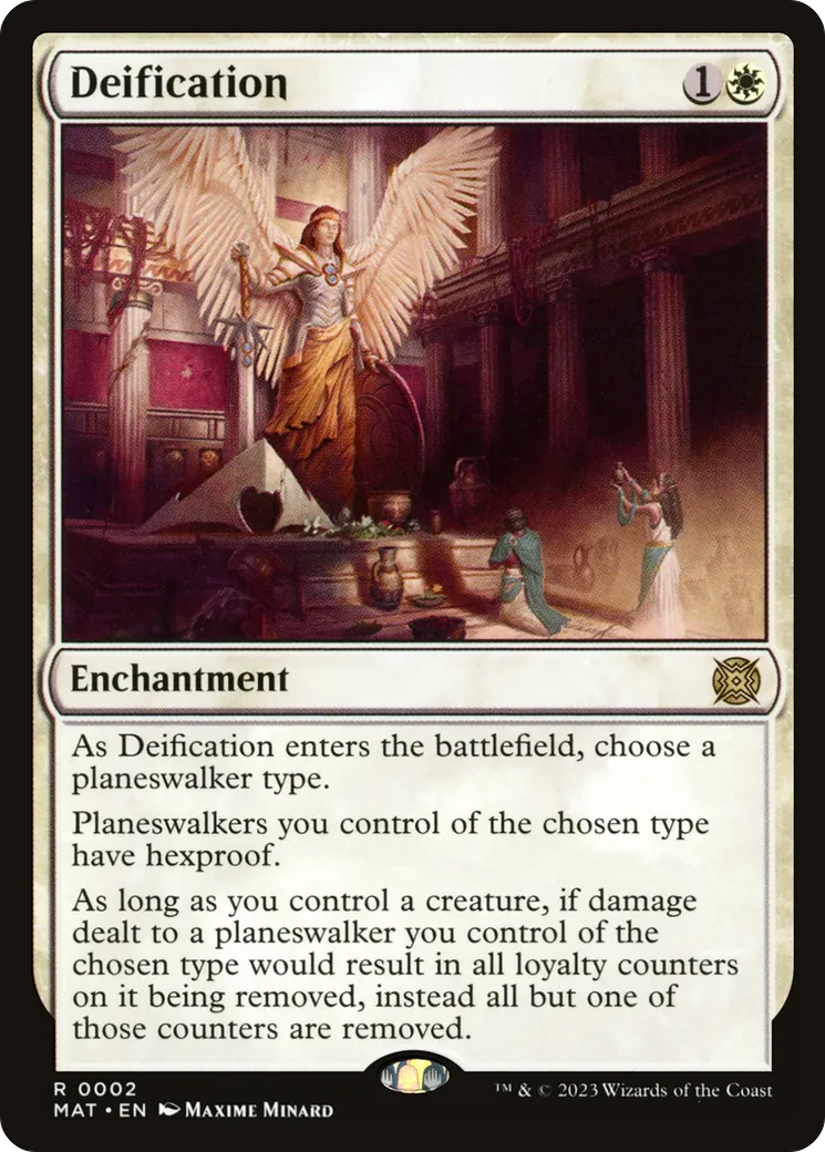 Deification — March of the Machine: The Aftermath — Magic: The Gathering
