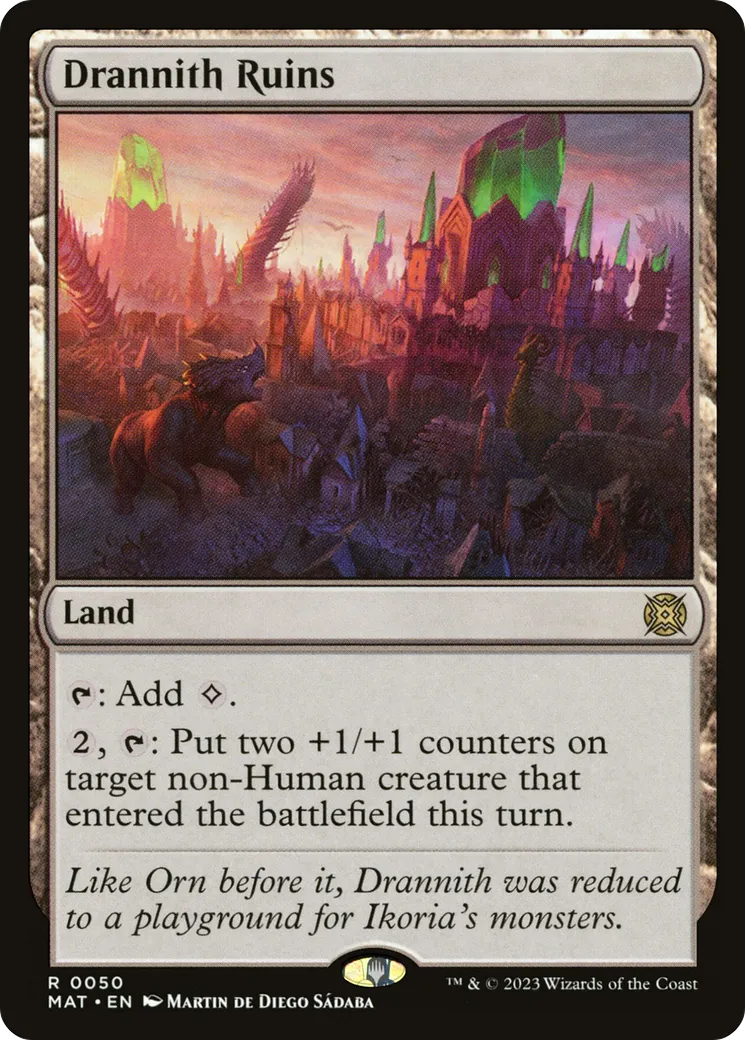 Ruines de Drannith — March of the Machine: The Aftermath — Magic: The Gathering