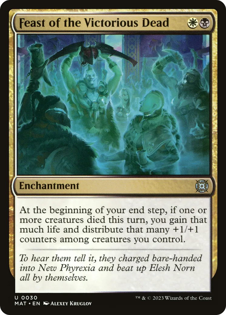 Festin des morts victorieux — March of the Machine: The Aftermath — Magic: The Gathering