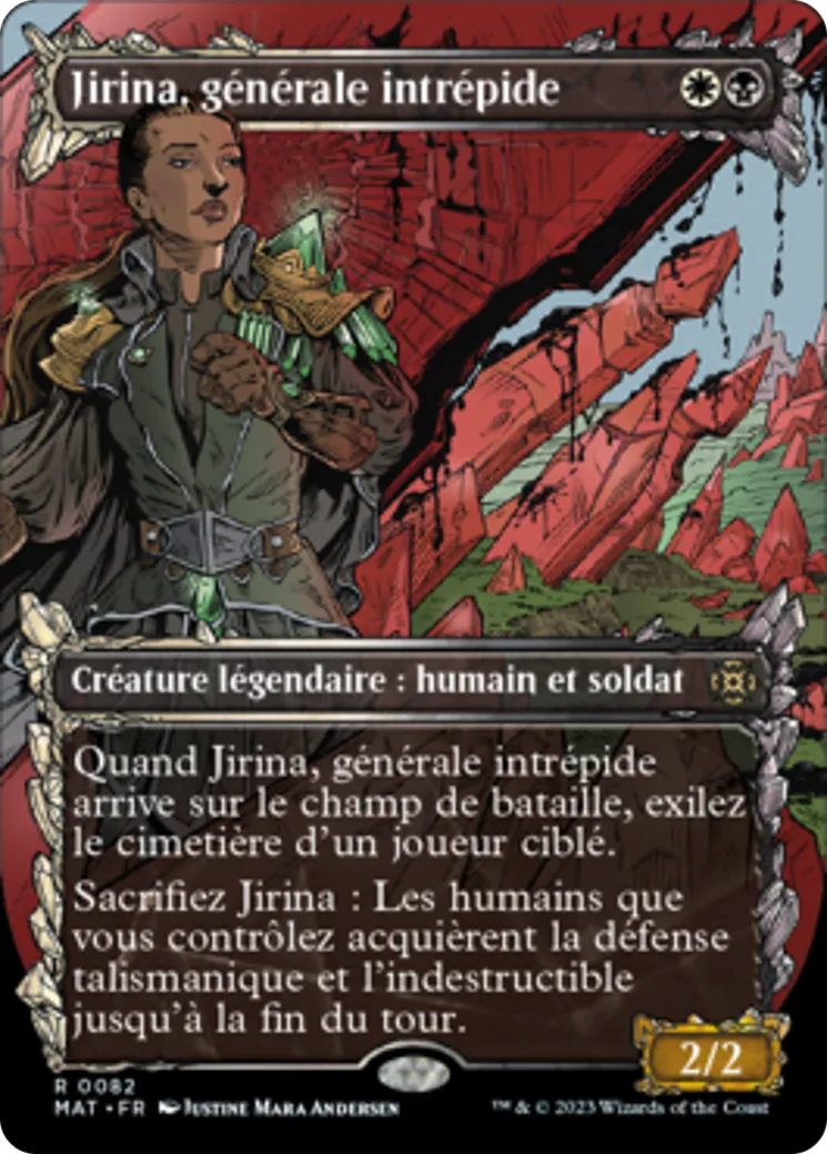 Jirina, générale intrépide — March of the Machine: The Aftermath — Magic: The Gathering