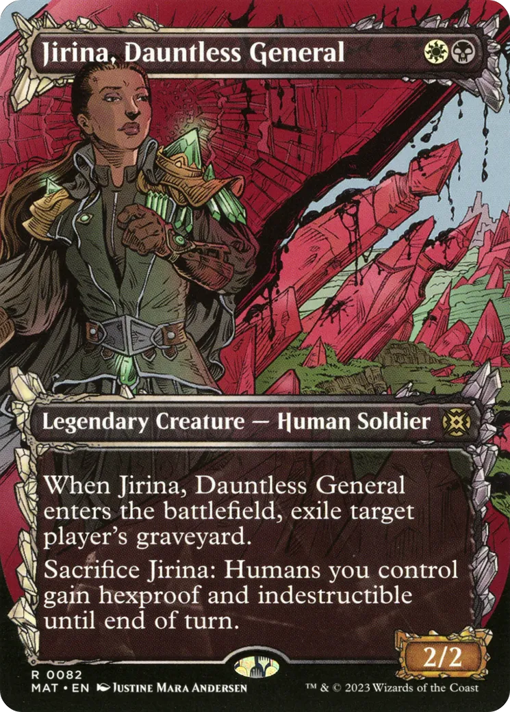 Jirina, générale intrépide — March of the Machine: The Aftermath — Magic: The Gathering