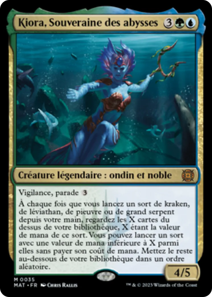 Kiora, Souveraine des abysses — March of the Machine: The Aftermath — Magic: The Gathering