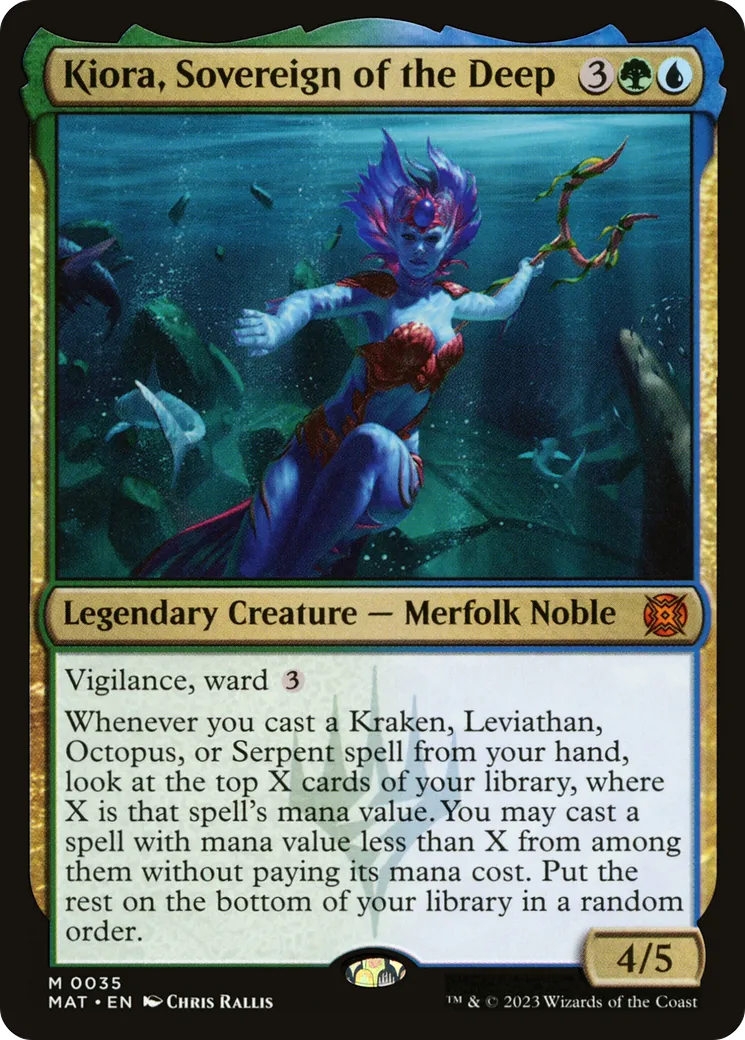 Kiora, Souveraine des abysses — March of the Machine: The Aftermath — Magic: The Gathering