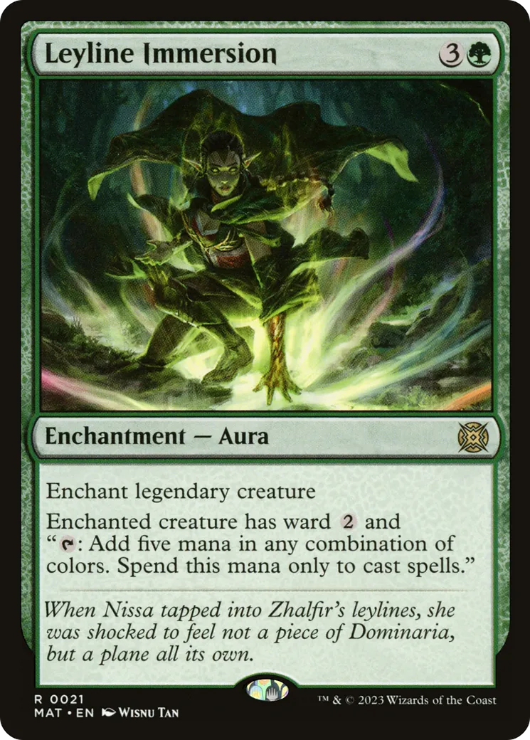 Immersion dans la ligne ley — March of the Machine: The Aftermath — Magic: The Gathering