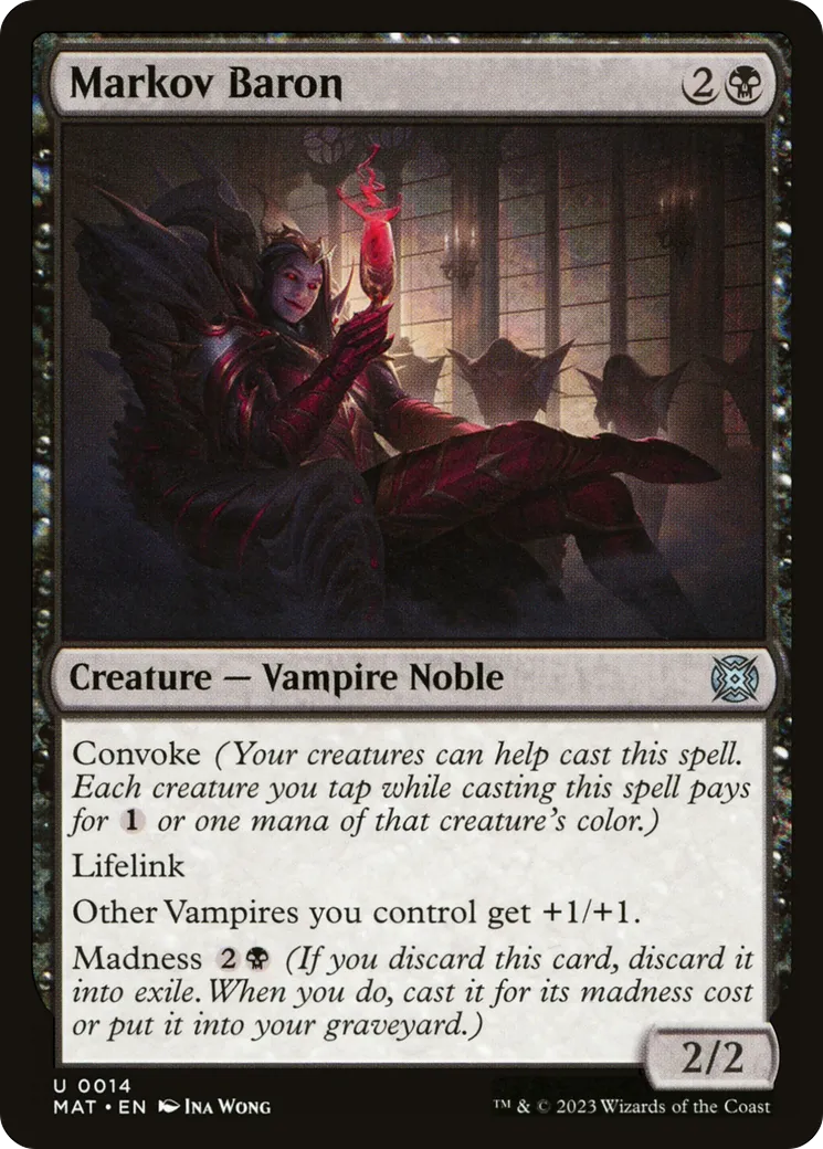 Baron Markov — March of the Machine: The Aftermath — Magic: The Gathering