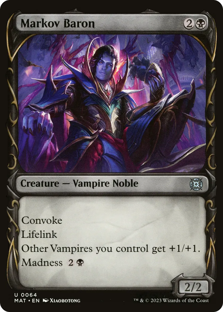 Baron Markov — March of the Machine: The Aftermath — Magic: The Gathering