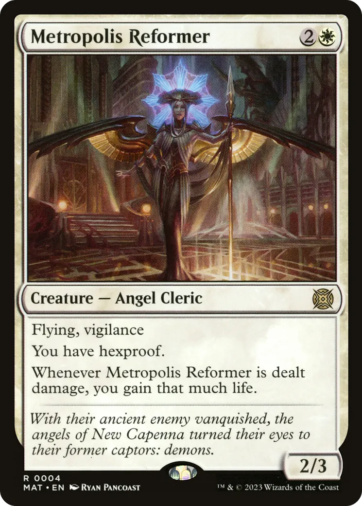 Metropolis Reformer — March of the Machine: The Aftermath — Magic: The Gathering