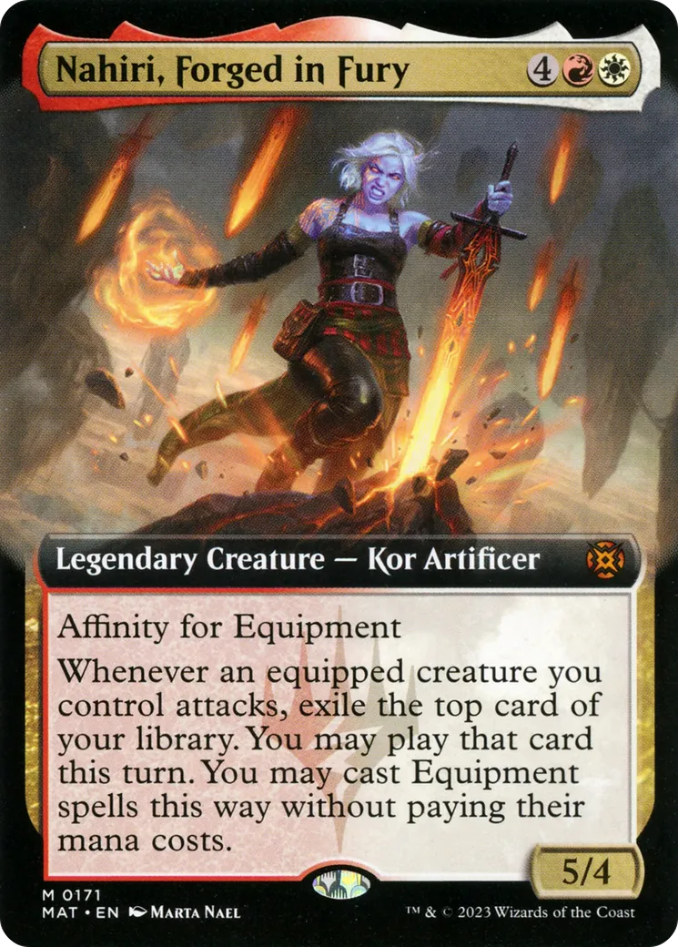 Nahiri, Forged in Fury — March of the Machine: The Aftermath — Magic: The Gathering