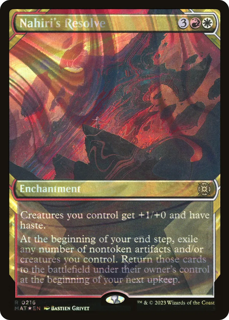 Nahiri's Resolve — March of the Machine: The Aftermath — Magic: The Gathering