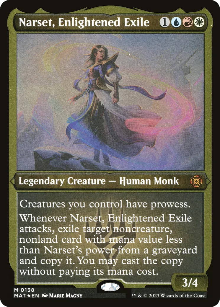 Narset, exilée éclairée — March of the Machine: The Aftermath — Magic: The Gathering