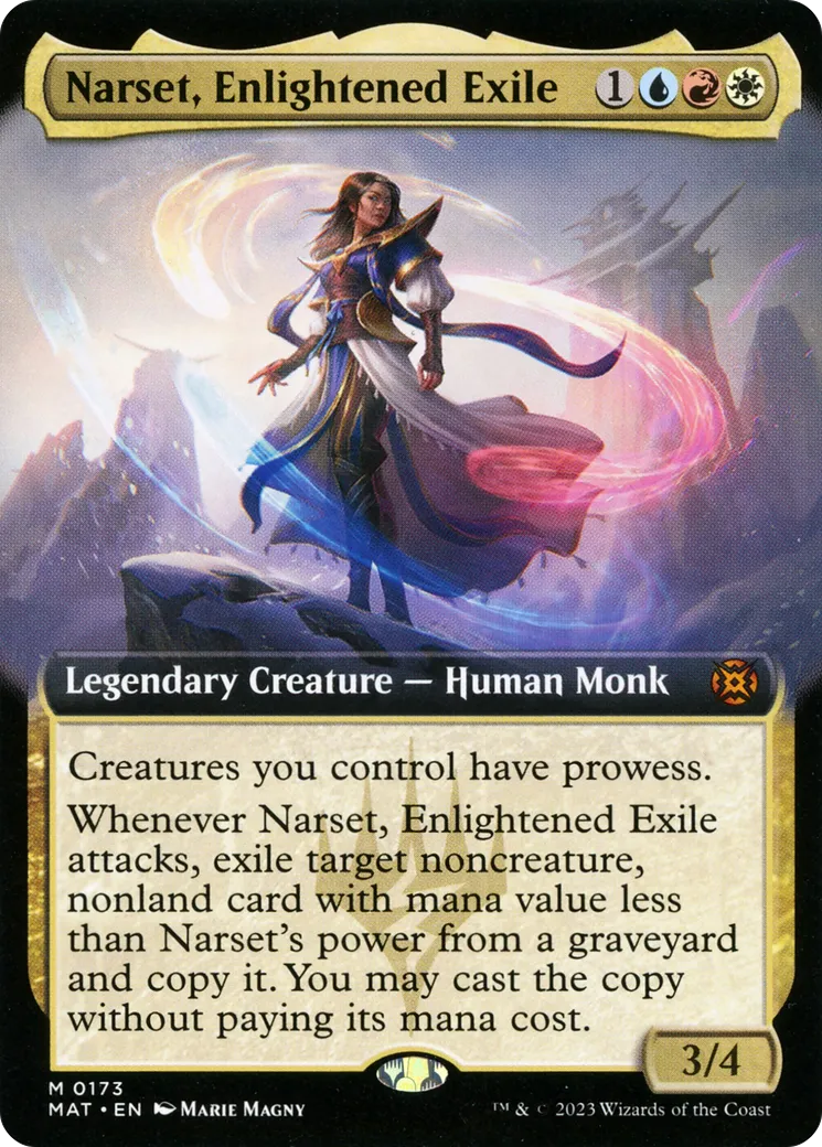 Narset, exilée éclairée from March of the Machine: The Aftermath - Magic: The Gathering